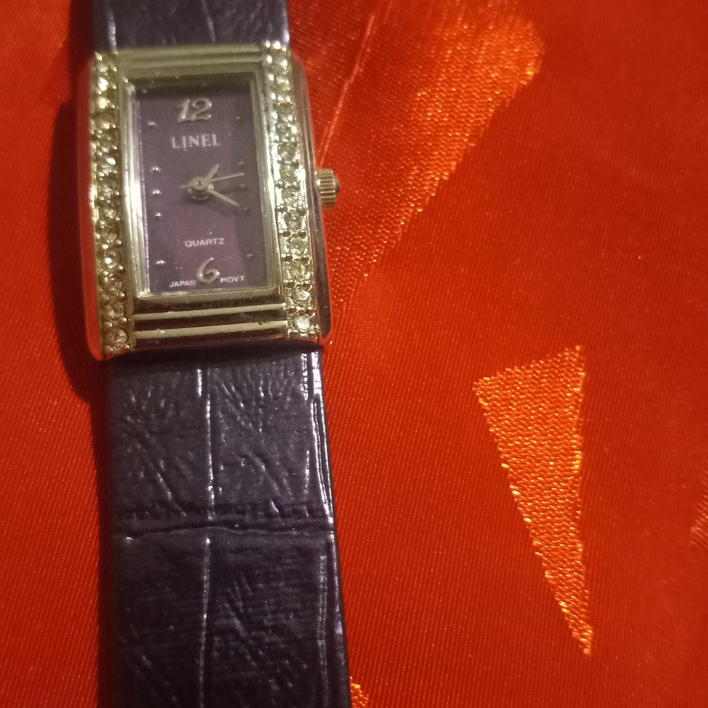 LINEL QUARTZ Women’s Silver-Tone Metal Bracelet Watch Band